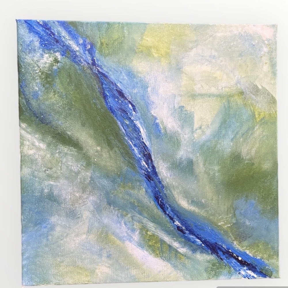 Abstract painting artwork home decor
